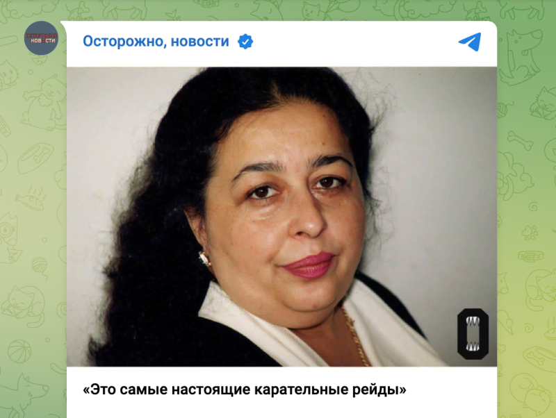    Надежда Деметер. Фото: тг-канал "Осторожно, новости".