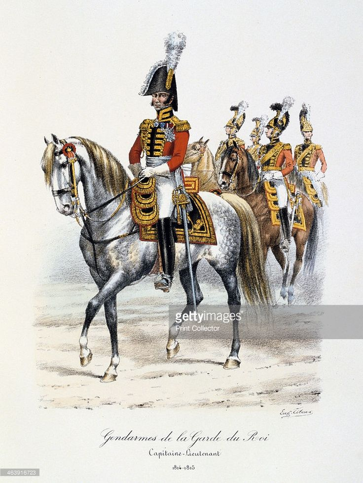 Гвардейские Жандармы, 1814-15 гг.