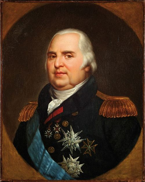 Людовик XVIII (1755-1824) ,король Франции в 1795-1824 гг (фактически правил в 1814-15 и 1815-24 гг)