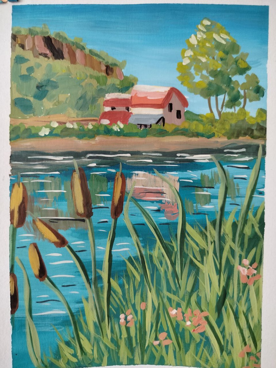 Работа ученицы школы «Два-ТриТона» 