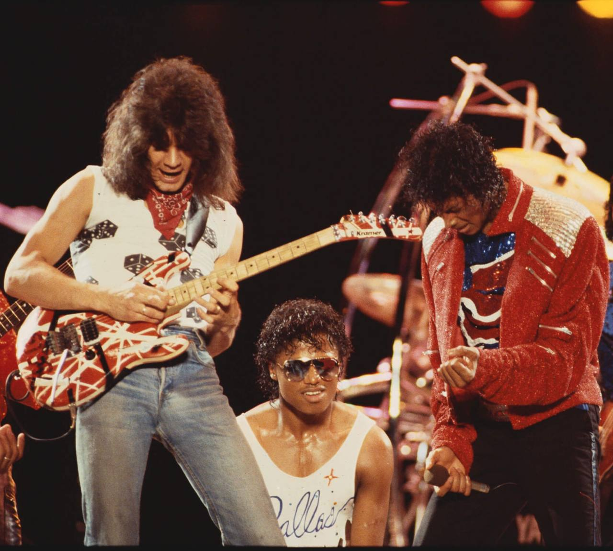 Эдди ван Хален и Майкл Джексон