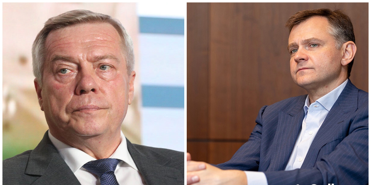 Василий Голубев. Юрий Слюсарь. Коллаж автора канала