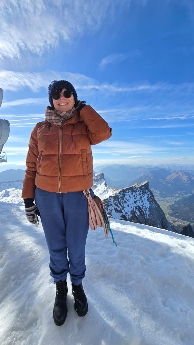 Фото от автора.Тамара Вибе. Цугшпитце. Альпы.