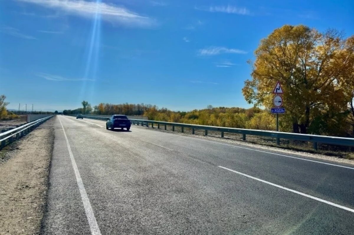    В Кошехабльском районе Адыгеи отремонтировали мост через реку Ходзь