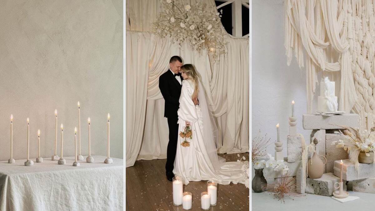 Свадьба без цветов: как организовать?