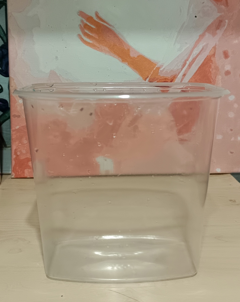 Литровый стакан - контейнер.