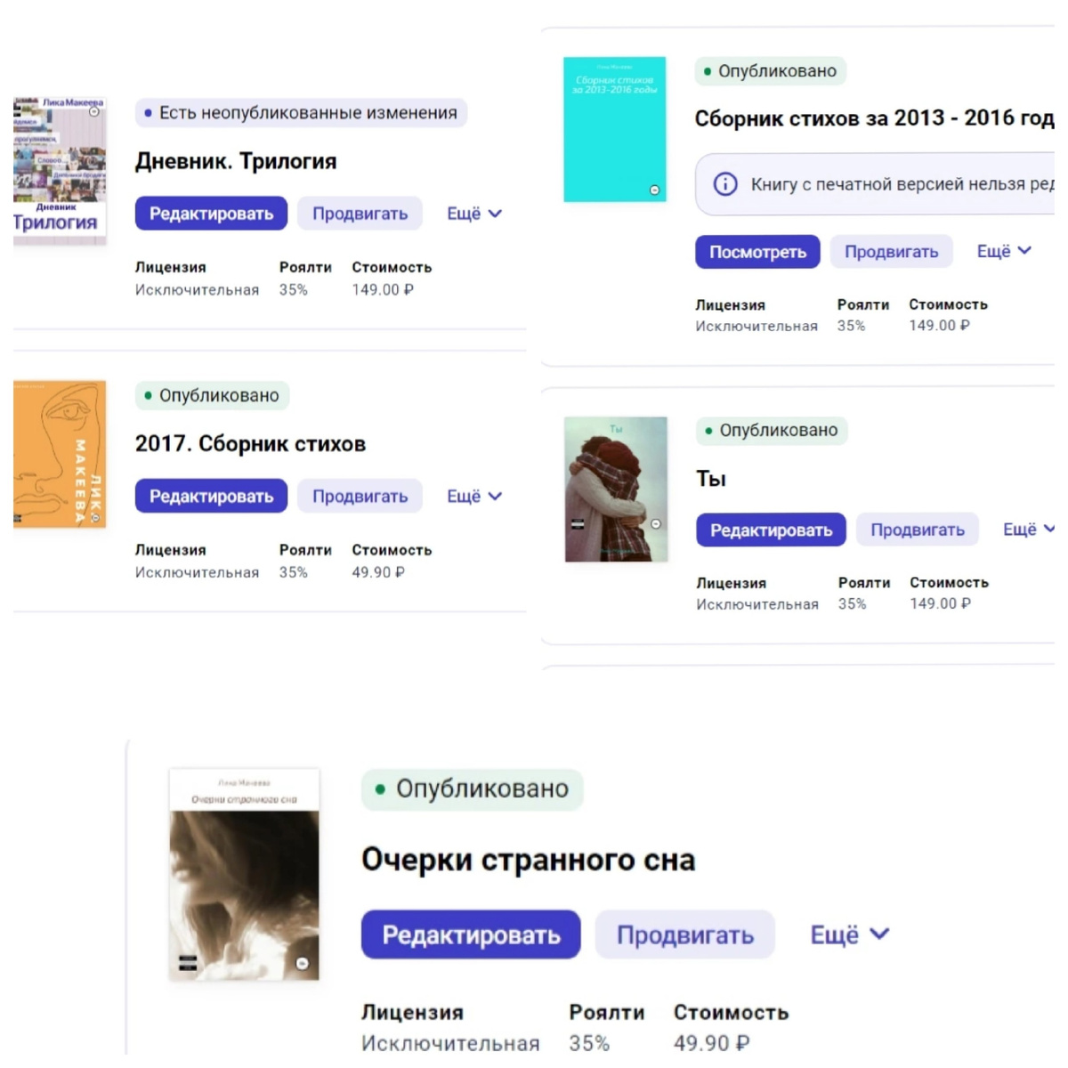 Изначальные стоимости без скидок и промоакций.