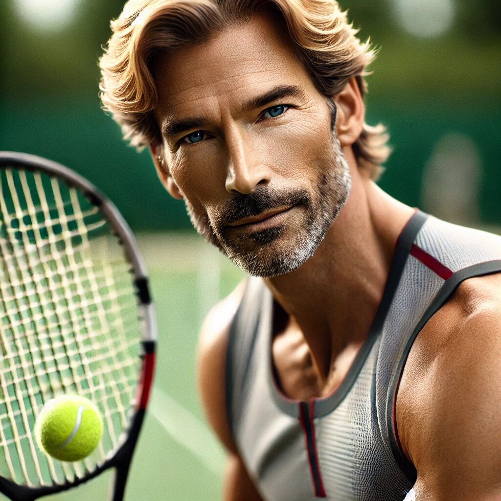 Вы видели людей, которые всю жизнь играют в теннис? Всегда в форме и вечно здоровые.