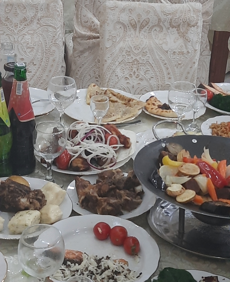 Еда на кункинской свадьбе сегодня