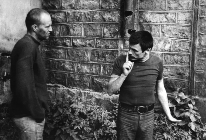 Великие...А. Тарковский и А. Кайдановский (открытый источник)