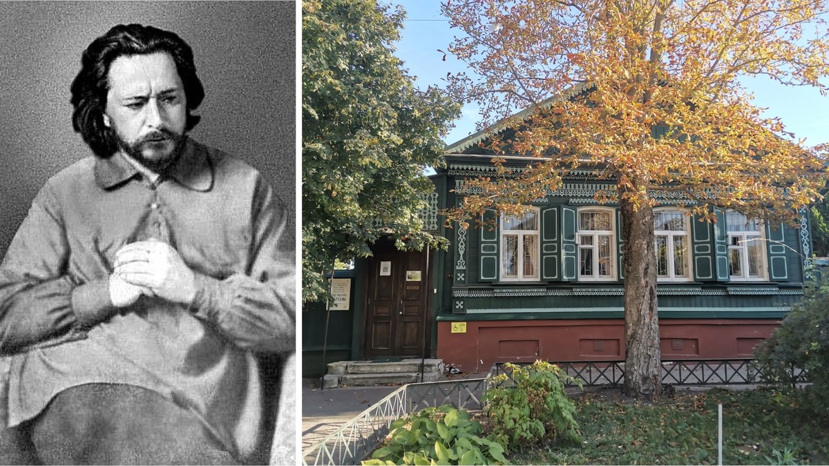 Леонид Андреев. Фотография из открытых источников. Дом Л. Андреева в Орле.