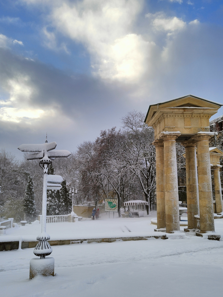 Вход в Курортный парк 