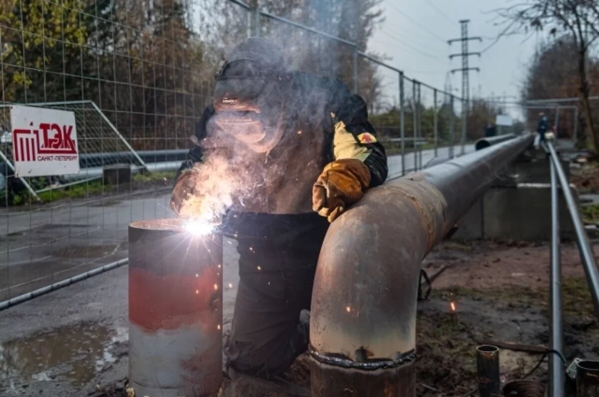    В Красном Селе начали реконструировать теплосети длиной почти 8 километров