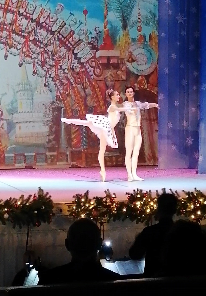 Фото со спектакля "Щелкунчик" в Эрмитажном театре СПб, 21.12.2023, личное фото для иллюстрации. 