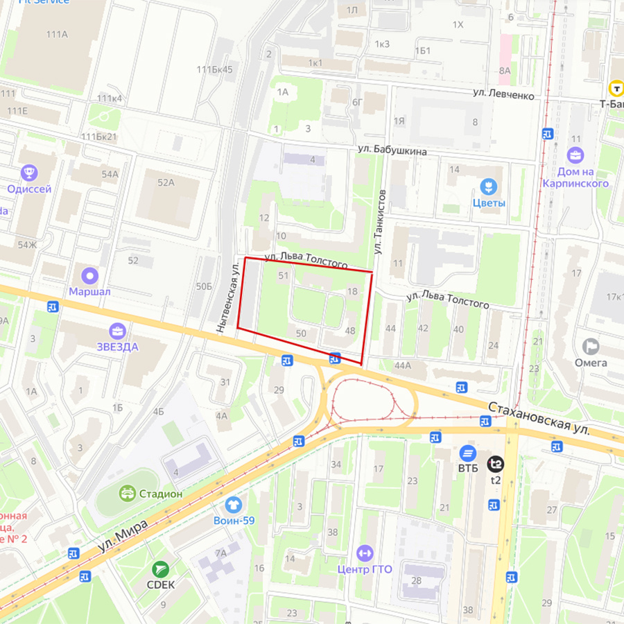 КРТ на Стахановском кольце