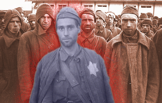 В немецких лагерях для военнопленных евреев отделяли от остальных, маркировали и достаточно быстро уничтожали 