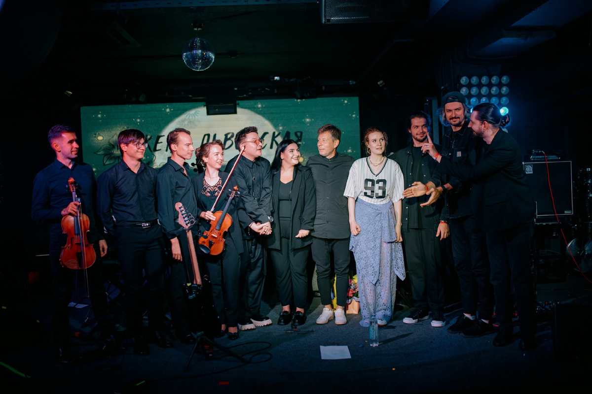 Концерт Жени Львовской в легендарном музыкальном баре "Мумий Тролль" прошел с успехом