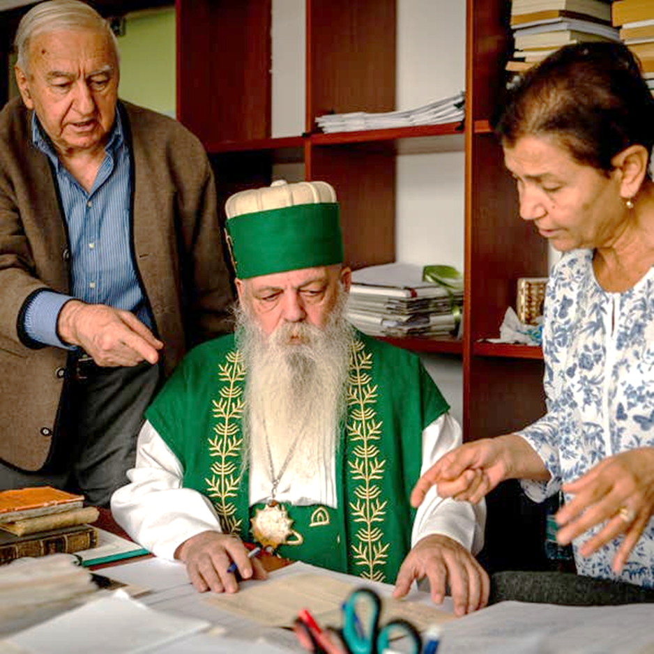 Лидер бекташи Эдмонд Брахимай (Баба Монди)