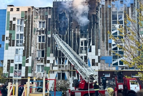    Последствия атаки БПЛА в Белгородской области