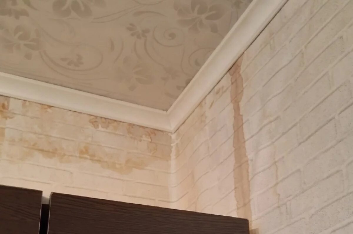    После снегопада в некоторых тульских домах снова потекли крыши