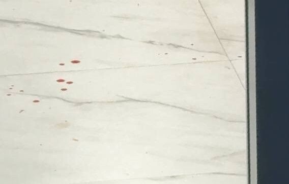    Последствия потасовки. Фото: очевидец происшествия