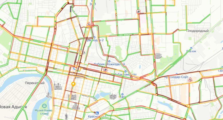    Скриншот сервиса «Яндекс Карты»