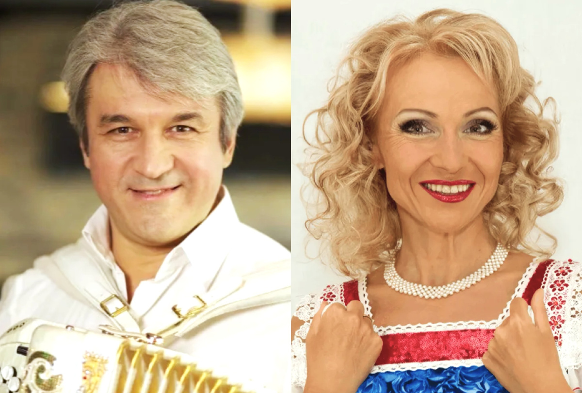 на фото Валерий Семин и Елена Василек 