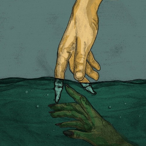 Обложка несколько провоцирует мыслительный процесс, ну в той или иной форме конечно, - о физическом либо оптическом состоянии воды на этом экране, - в смысле кислота или рентген? И в том, и в другом случае - сиренная суть отражена правильно, ну или осознанно на крайнее. Это уже хорошо, и вызывает (у меня например) некоторое желание и потребность - вникать в суть этого альбома, графически анонсированного вот таким именно не однозначным образом.