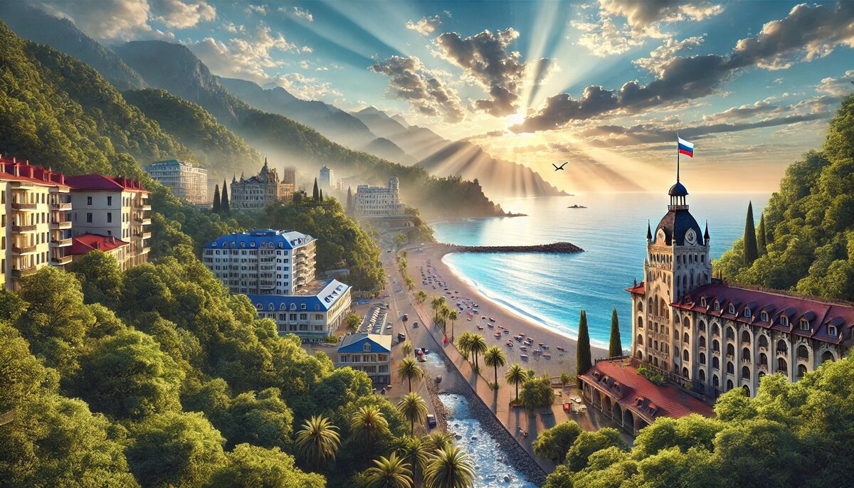 Хоста популярные локации: Центральный пляж с характерной галькой, густая Тисо-самшитовая роща с древними деревьями и впечатляющие Орлиные скалы, открывающие панорамные виды на побережье Черного моря.