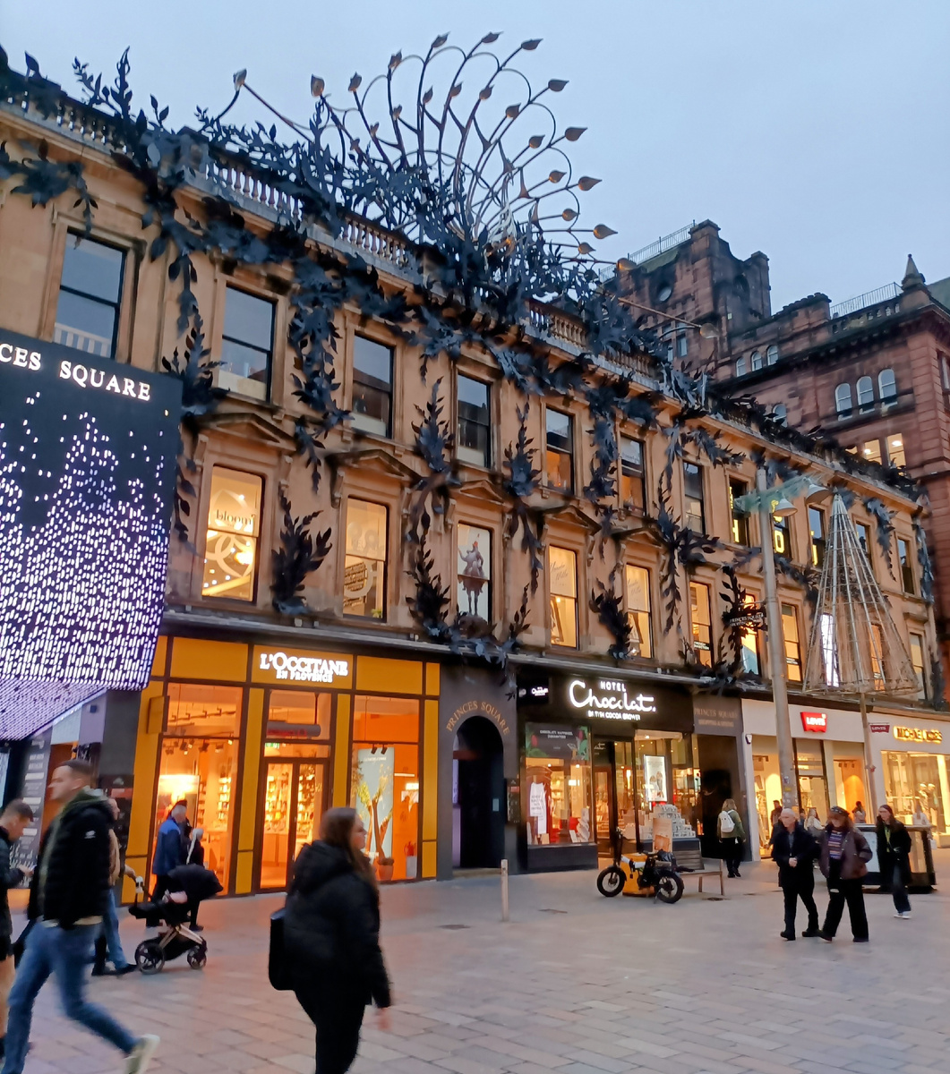 Глазго. Buchanan Street. Шотландия. Фото автора.