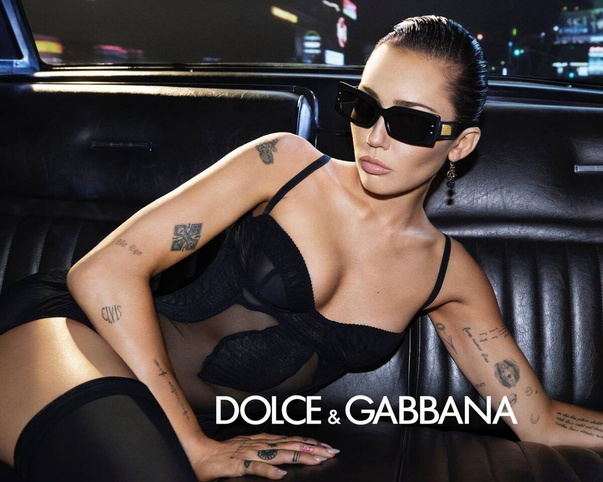 Майли Сайрус для Dolce & Gabbana
