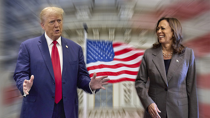    В дебатах между Трампом и Харрис победительницей оказалась вице-президент: 63% против 37% по данным CNN. Республиканцы же уверены, что Трамп разгромил Харрис. Фото: Presidential Office of Ukraine/ Global Look Press