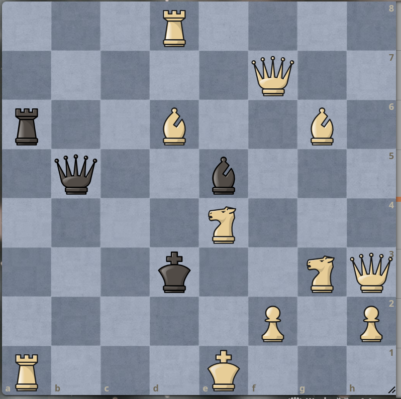 1. Мат в 1 ход, ход белых