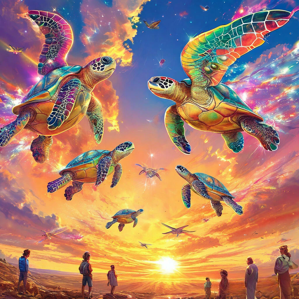 Что значит сон о летающих черепахах? Летающие черепахи: когда медлительность обретает свободу!
