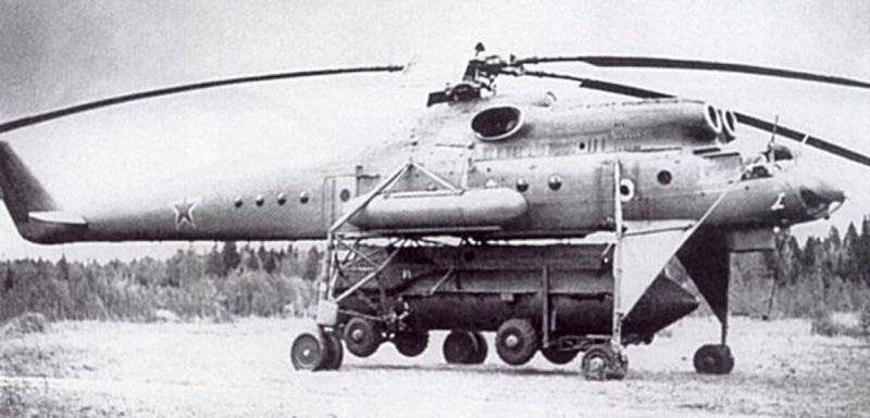 Ми-10РВК и его ценный груз