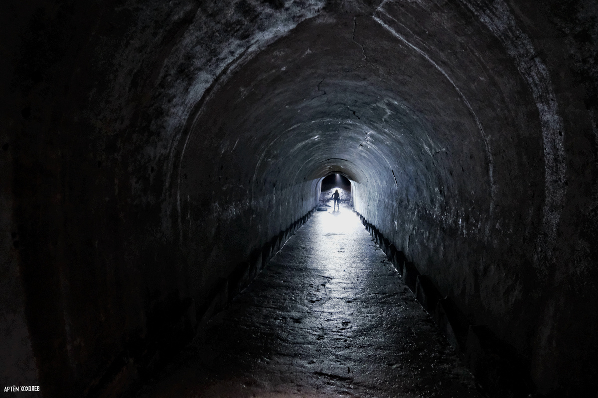 Потерна форта Поспелова (форт князя Дмитрия Донского постройки 1903 года)