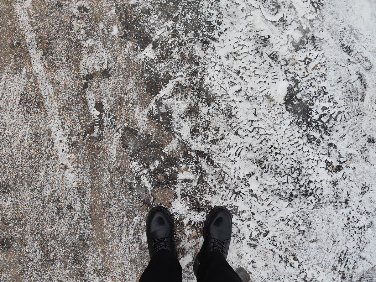 Фото автора канала по пути на работу.