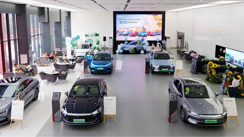 Автомобильный слон BYD в Китае