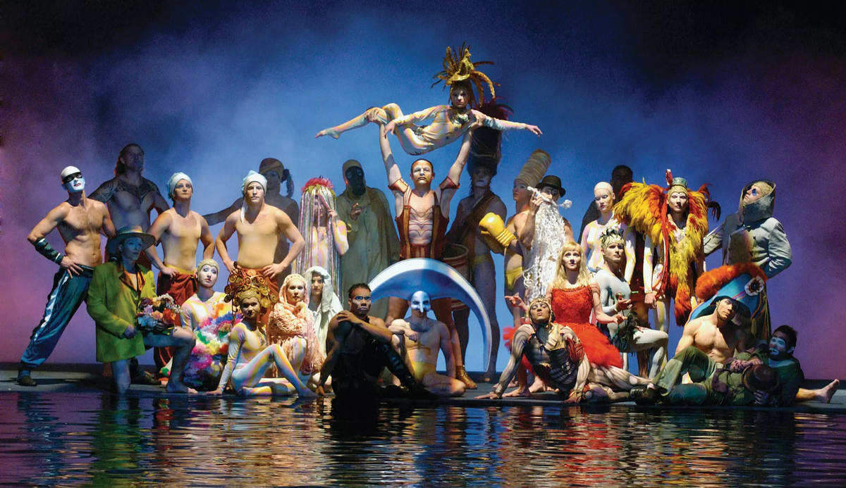 Цирковое шоу "О" - Cirque du Soleil