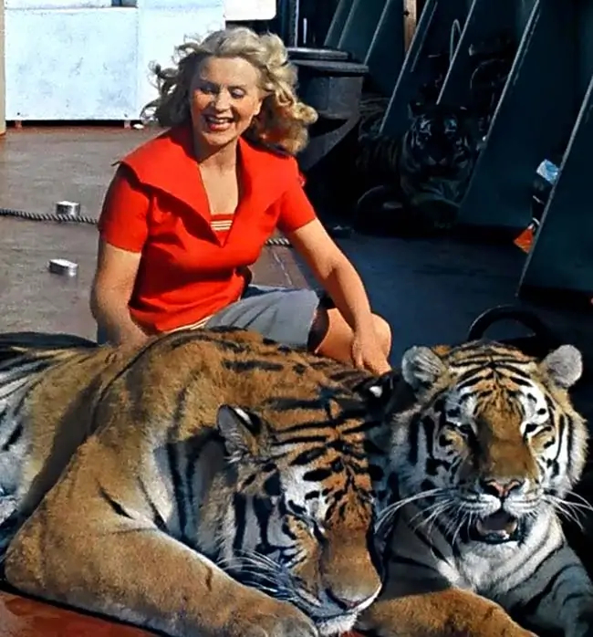 Маргарита Назарова — советская звезда и дрессировщица тигров