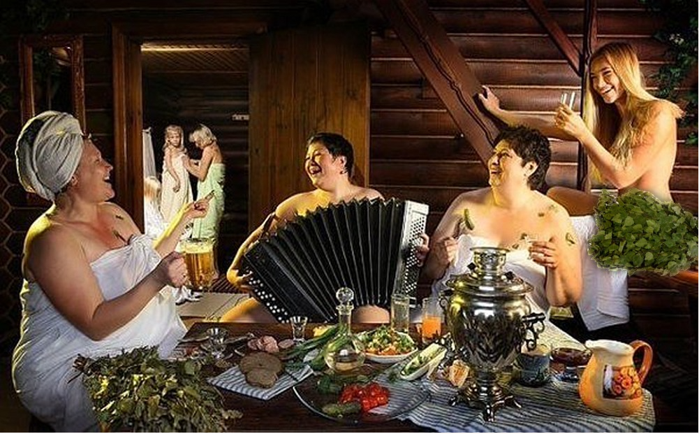 Девичник в бане. Фото из открытых источников.
