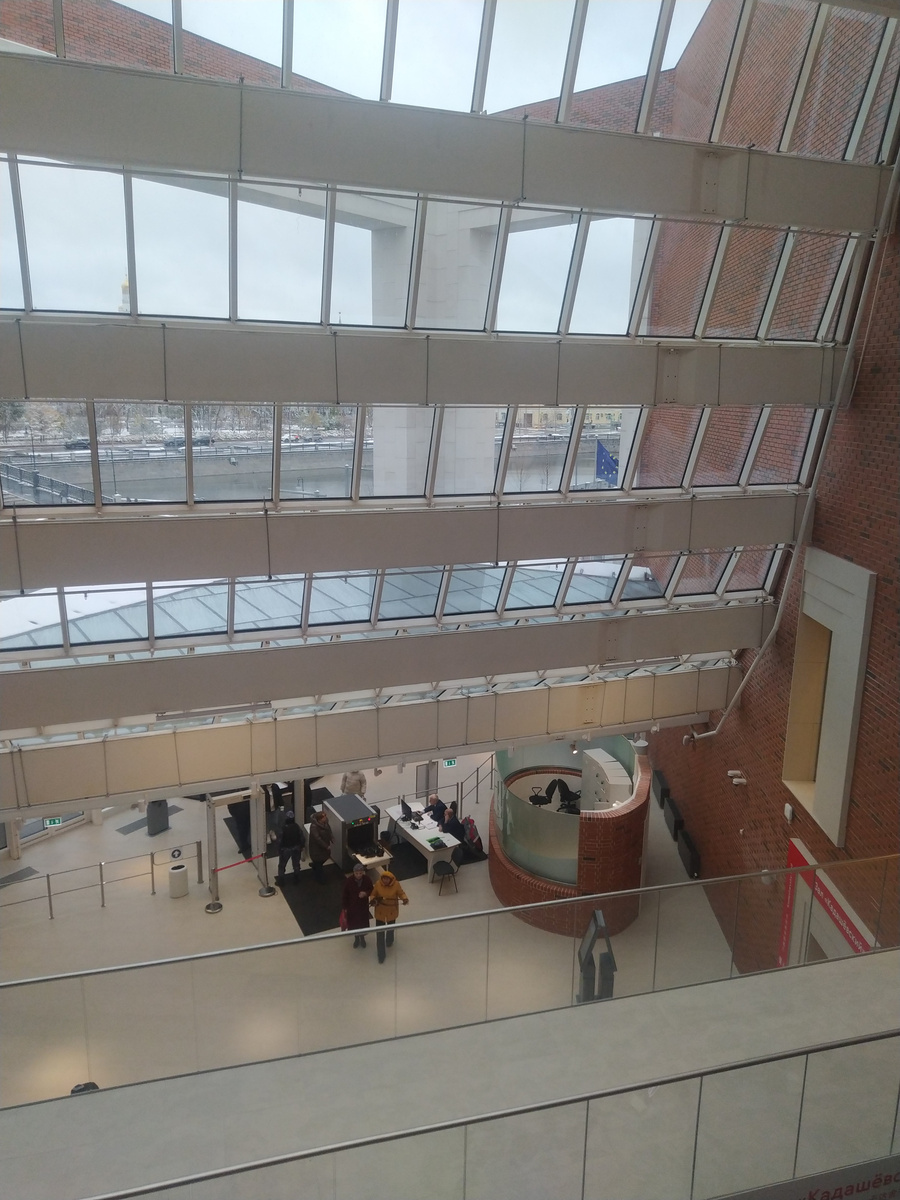 Третьяковская галерея на Кадашевской набережной внутри