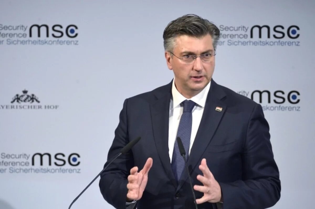    Премьер Хорватии Пленкович назвал президента страны «пуделем Путина»
