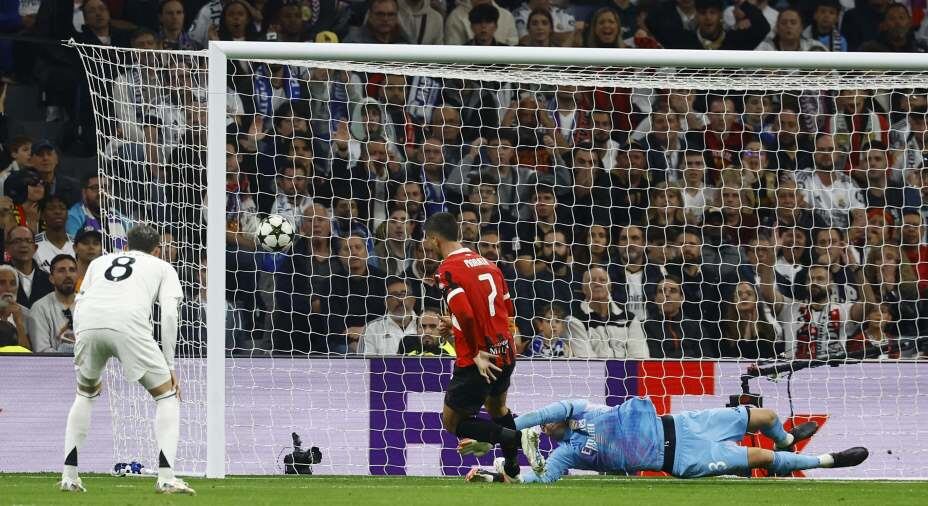    Гол Мораты принес «Милану» победу над «Реалом». Фото: Reuters