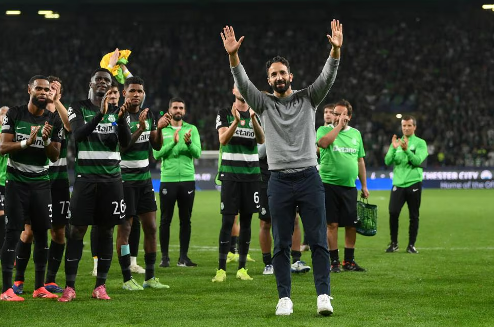 Рубен Аморим красиво попрощался с Лиссабоном. Фото: УЕФА