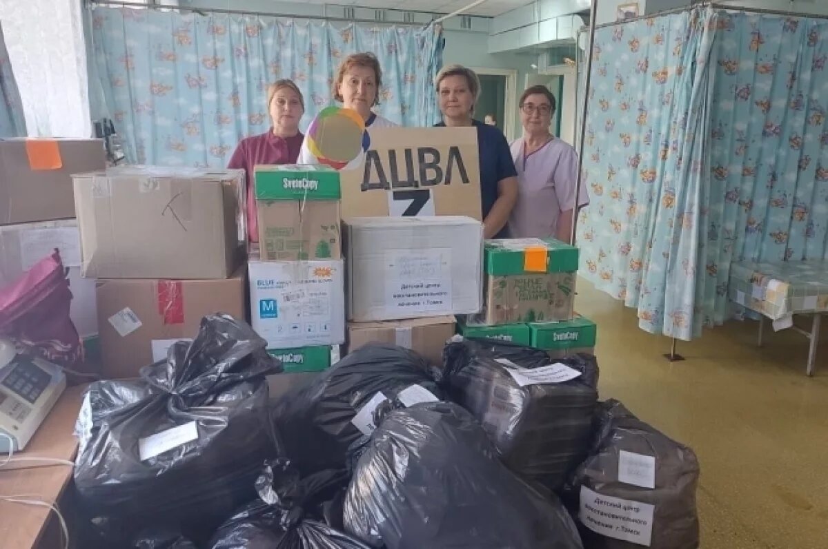    Томские медорганизации продолжают отправлять гуманитарные грузы в зону СВО