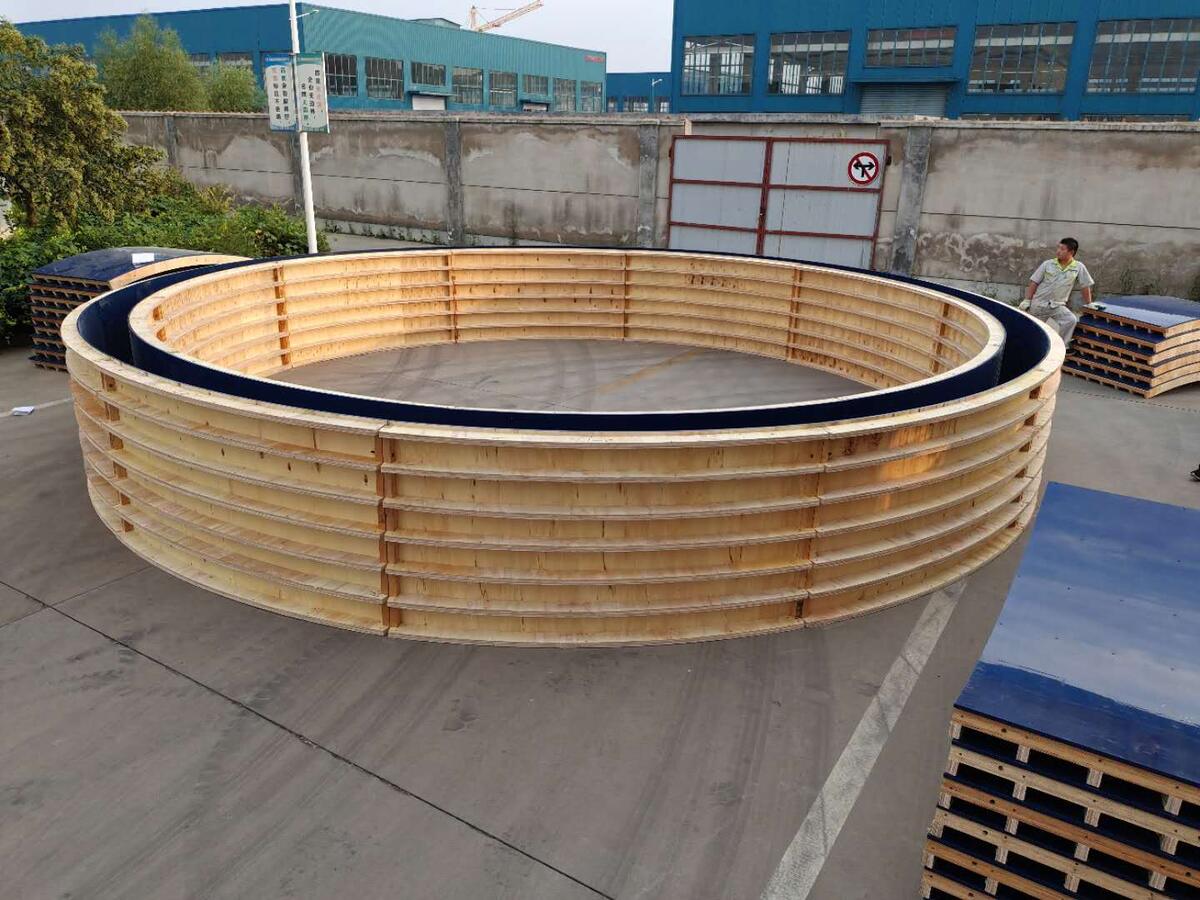 The sample of Zeemo Tank Formwork in circular shape