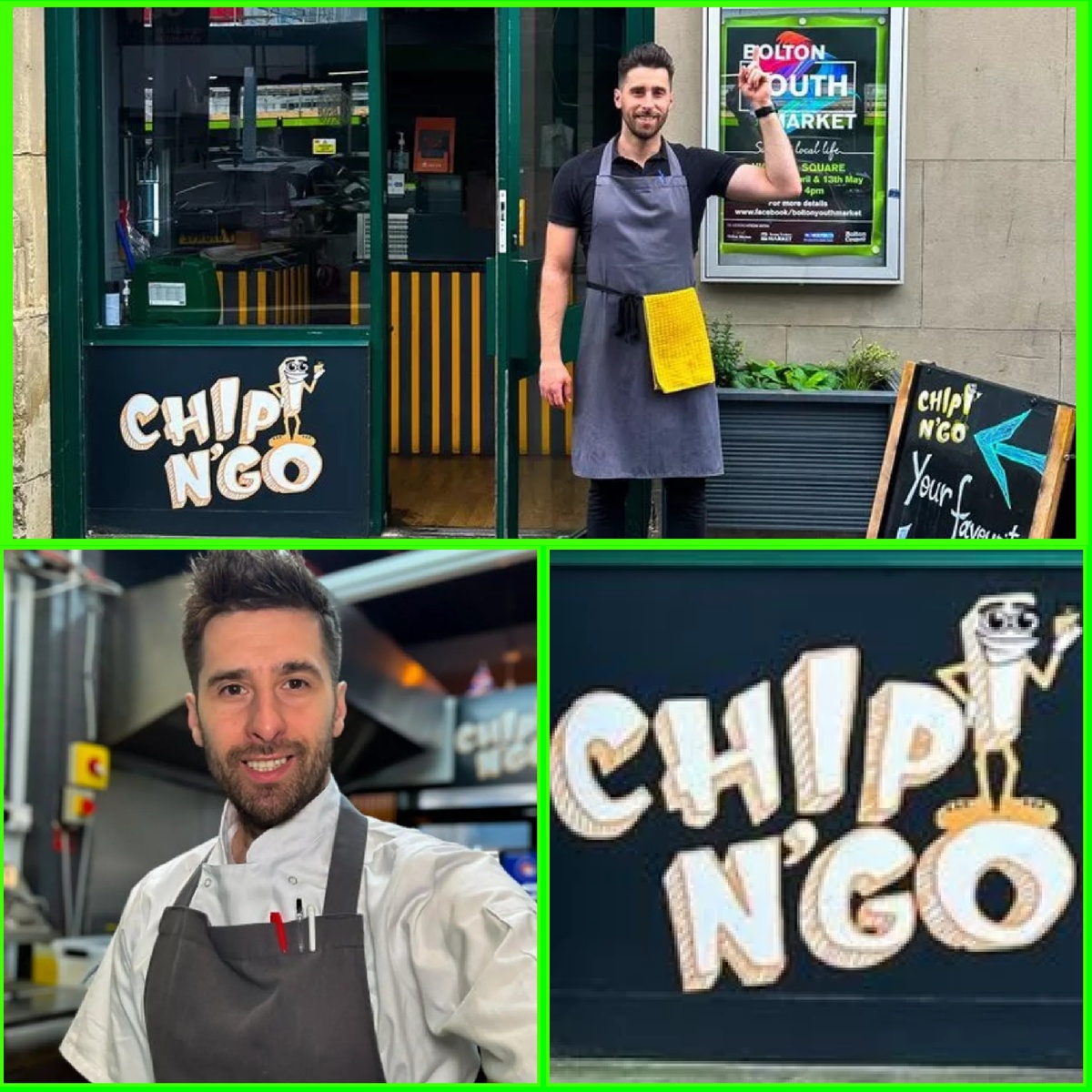 Тату за еду - теперь британец Себастьян Коман будет пожизненно кормить пятерых счастливчиков, вытатуировавших логотип его кафе. 