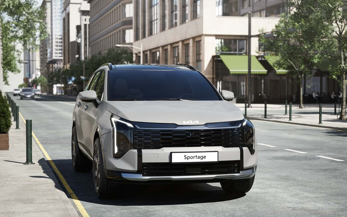 Базовый вариант Kia Sportage после рестайлинга 