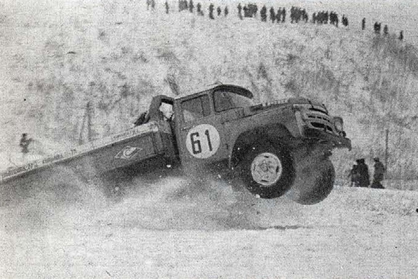 Гонки на ЗИЛах в СССР - сила, мощь!